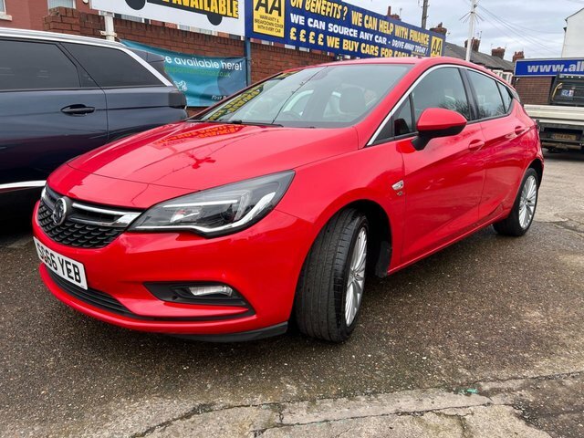 Vauxhall Astra 1.4I Turbo Elite Nav Hatchback E SG66YEB Red #3