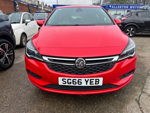 Vauxhall Astra 1.4I Turbo Elite Nav Hatchback E SG66YEB Red #2