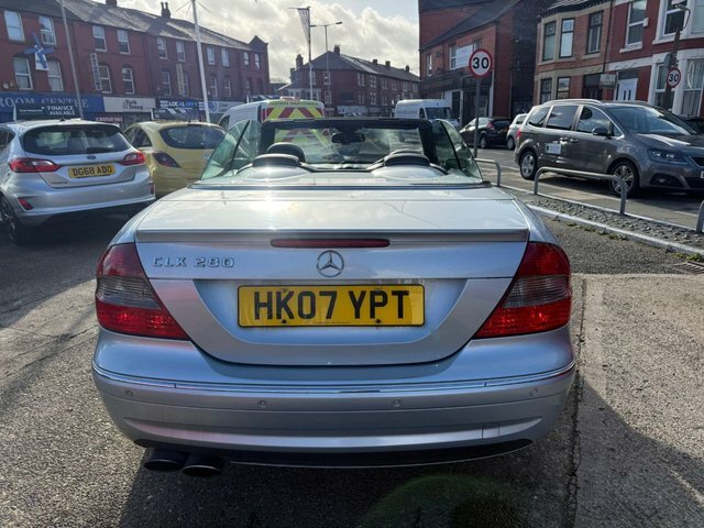 Mercedes-Benz CLK 3.0 Clk280 Sport Cabriolet 7G-tronic 2 Silver #4
