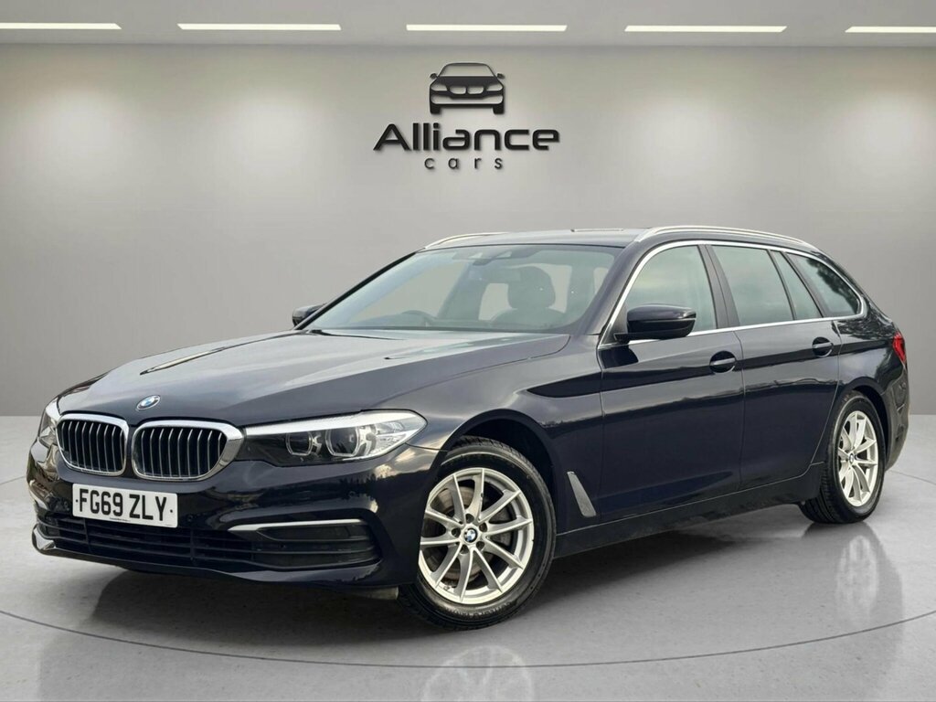 BMW 5 Series 2.0 520D Mht Se Touring Euro 6 Ss Blue