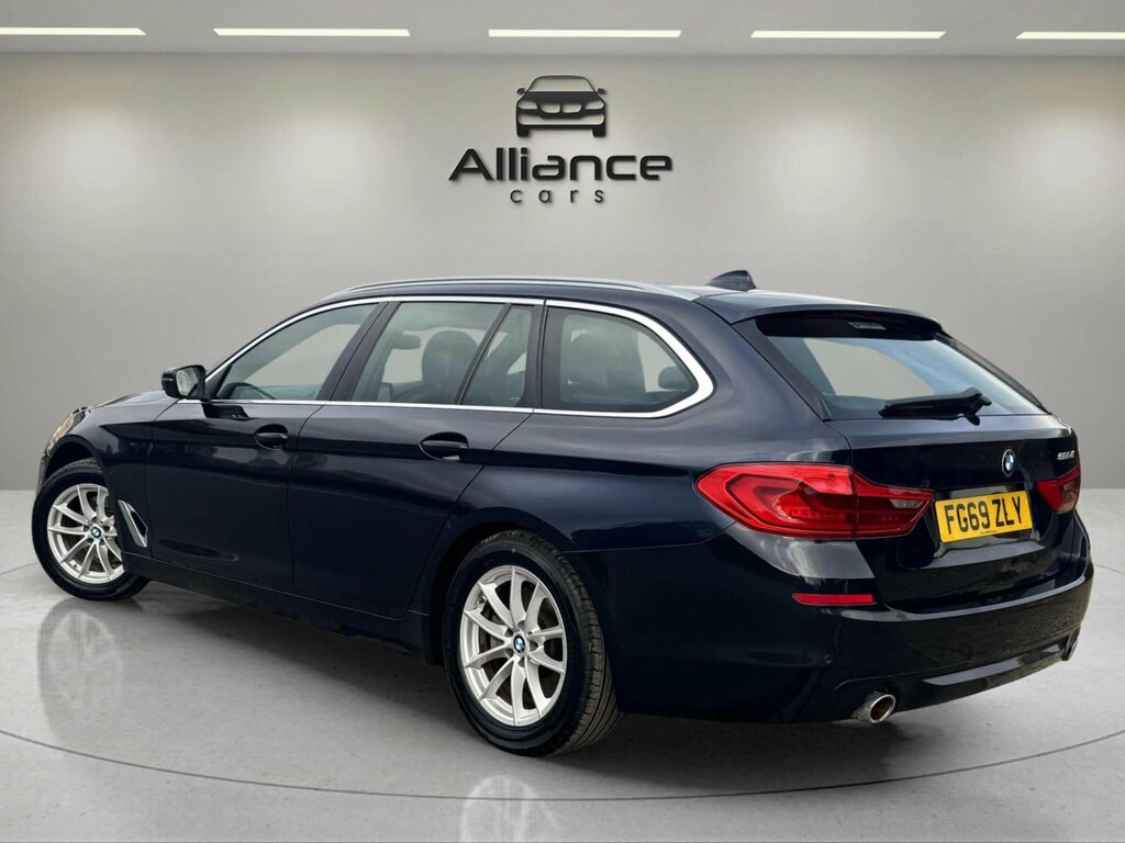 BMW 5 Series 2.0 520D Mht Se Touring Euro 6 Ss FG69ZLY Blue #3