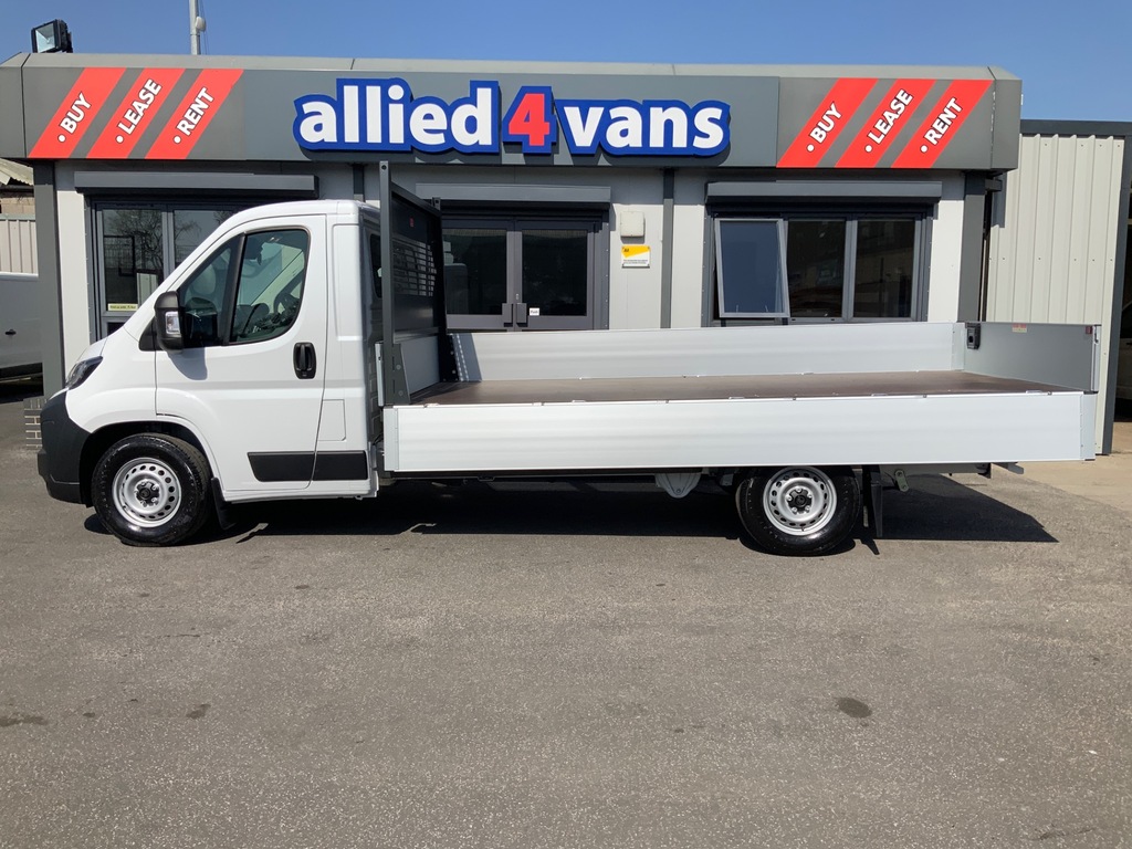 Citroen Relay 35 L4 4.2 Metre Enterprise Alloy Dropside YC26KFW White #5