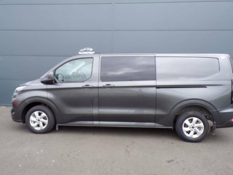 Ford Transit Custom 2.0 Ecoblue 150Ps H1 Double Cab Van Limited - 2025 YP75JGZ Grey #5