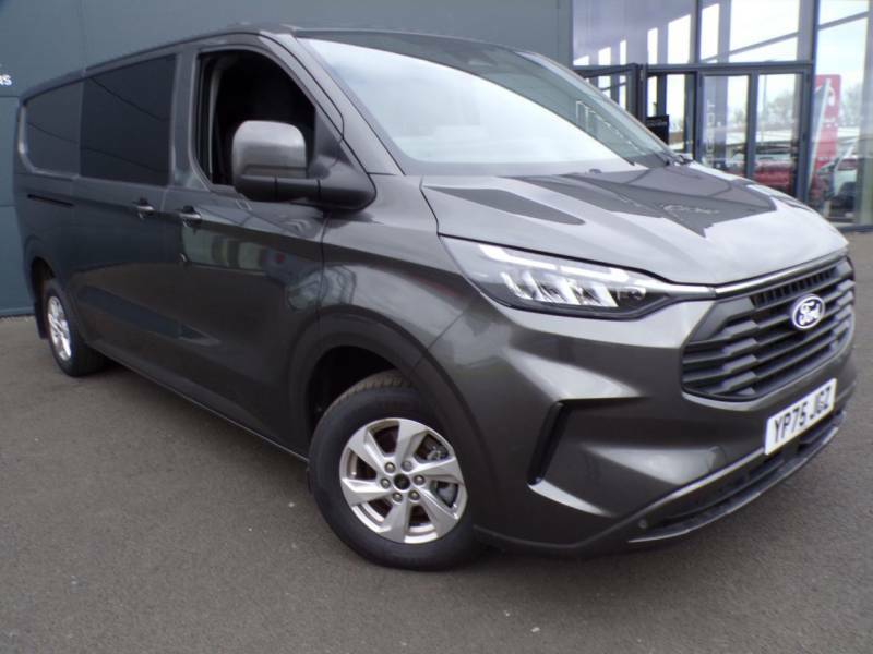 Ford Transit Custom 2.0 Ecoblue 150Ps H1 Double Cab Van Limited - 2025 Grey
