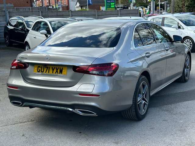 Mercedes-Benz E Class 2.0 E300de 13.5Kwh Amg Line Edition Saloon Die GU71YXW Silver #4