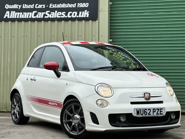 Abarth 500 1.4 T-jet Hatchback Euro 5 135 White
