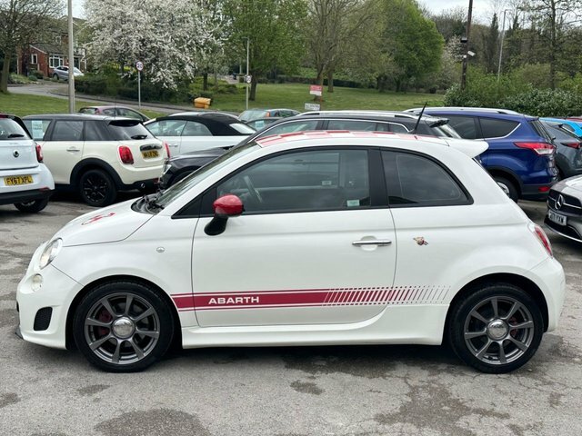 Abarth 500 1.4 T-jet Hatchback Euro 5 135 White #6