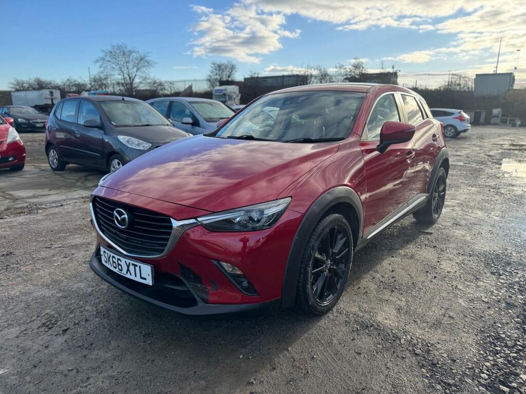 Mazda CX-3 Suv 1.5 Skyactiv-d Sport Nav Euro 6 Ss 201 SK66XTL Red #3