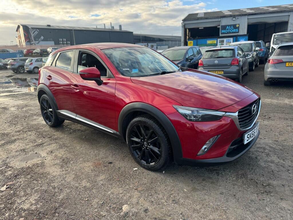 Mazda CX-3 Suv 1.5 Skyactiv-d Sport Nav Euro 6 Ss 201 SK66XTL Red #5