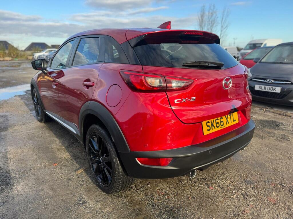Mazda CX-3 Suv 1.5 Skyactiv-d Sport Nav Euro 6 Ss 201 SK66XTL Red #4