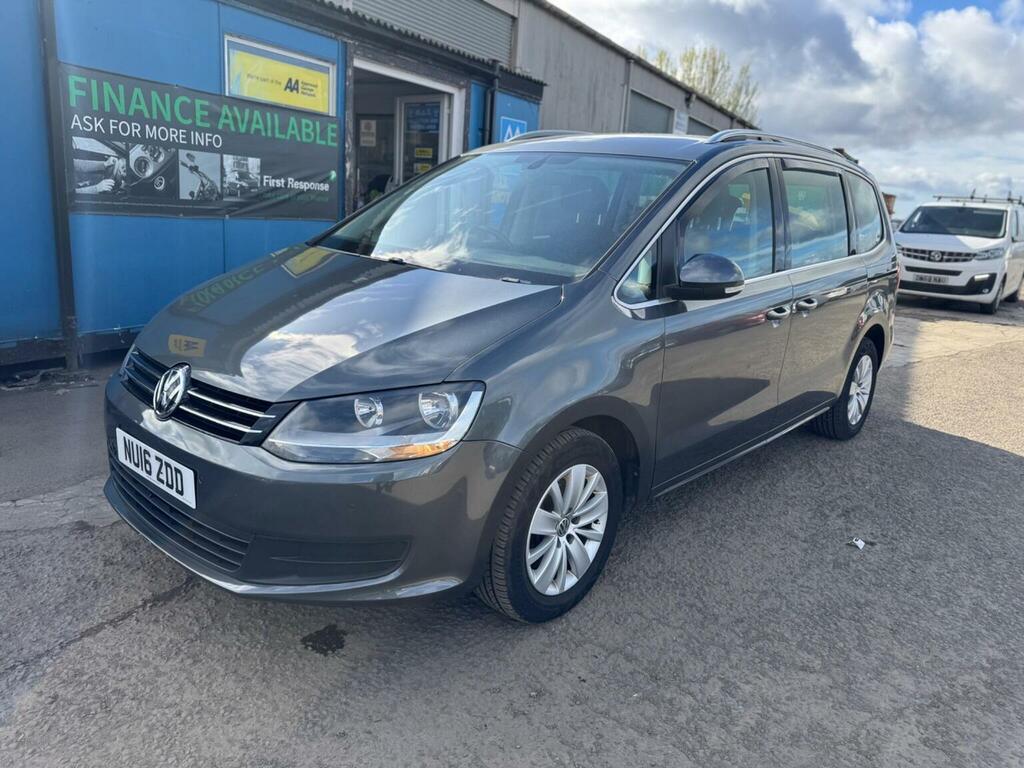 Volkswagen Sharan Mpv 2.0 Tdi Bluemotion Tech Se Nav Dsg Euro 6 Ss NU16ZDD Grey #3