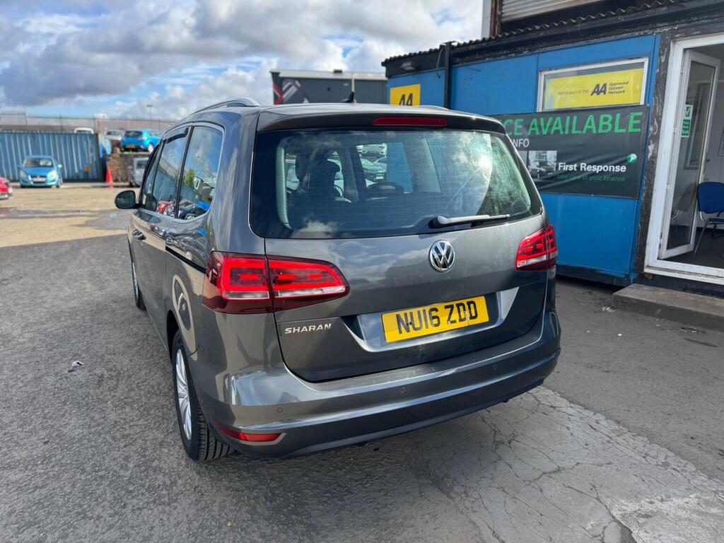 Volkswagen Sharan Mpv 2.0 Tdi Bluemotion Tech Se Nav Dsg Euro 6 Ss NU16ZDD Grey #4