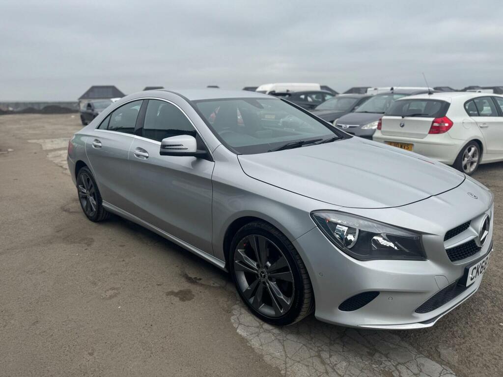 Mercedes-Benz CLA Class Saloon 2.1 Cla220d Sport Coupe 7G-dct Euro 6 Ss CK68EBC Silver #3
