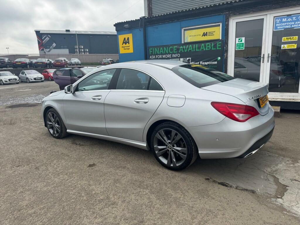 Mercedes-Benz CLA Class Saloon 2.1 Cla220d Sport Coupe 7G-dct Euro 6 Ss CK68EBC Silver #4