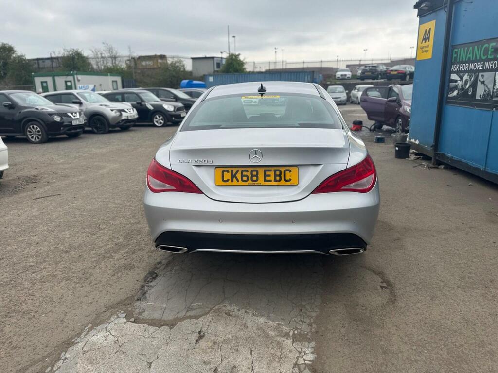 Mercedes-Benz CLA Class Saloon 2.1 Cla220d Sport Coupe 7G-dct Euro 6 Ss CK68EBC Silver #6