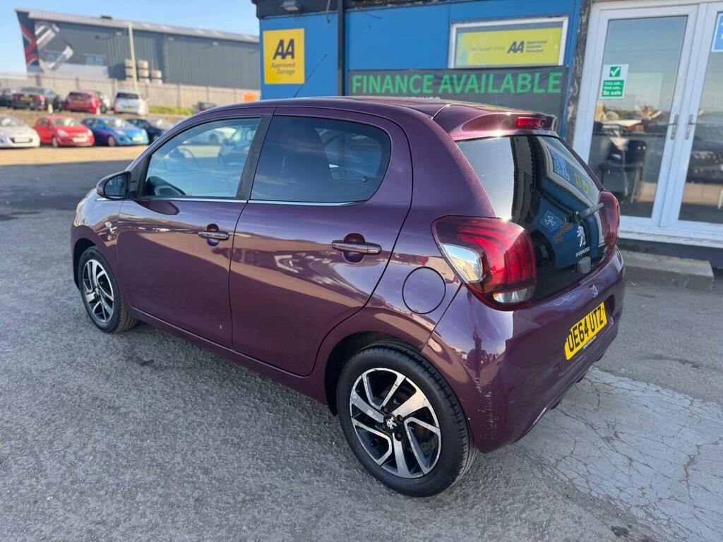 Peugeot 108 Hatchback 1.2 Vti Puretech Allure Euro 5 2015 OE64UTZ Purple #4