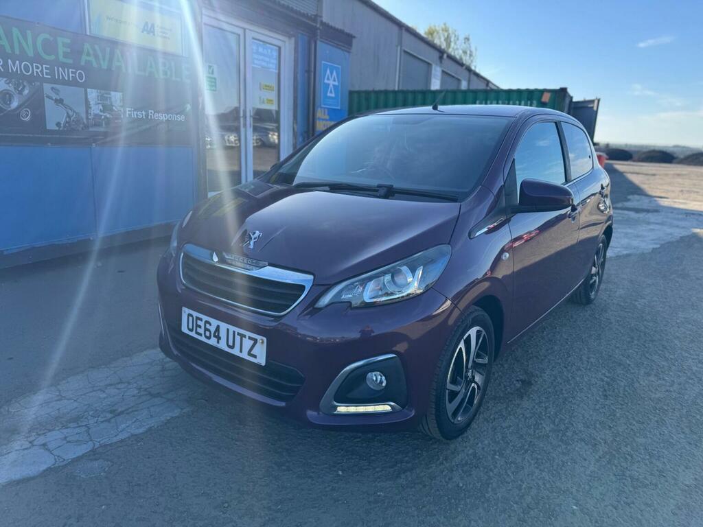 Peugeot 108 Hatchback 1.2 Vti Puretech Allure Euro 5 2015 OE64UTZ Purple #3