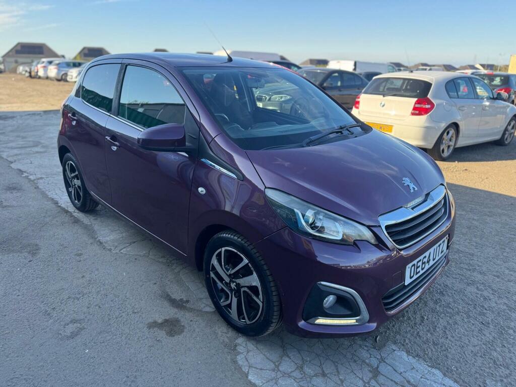 Peugeot 108 Hatchback 1.2 Vti Puretech Allure Euro 5 2015 OE64UTZ Purple #5