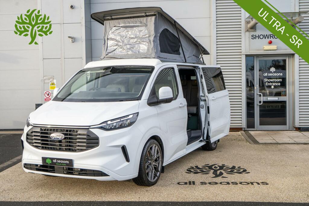 Ford Delivery Mileage 6 Speed Campervan With Hea NC73EJU White