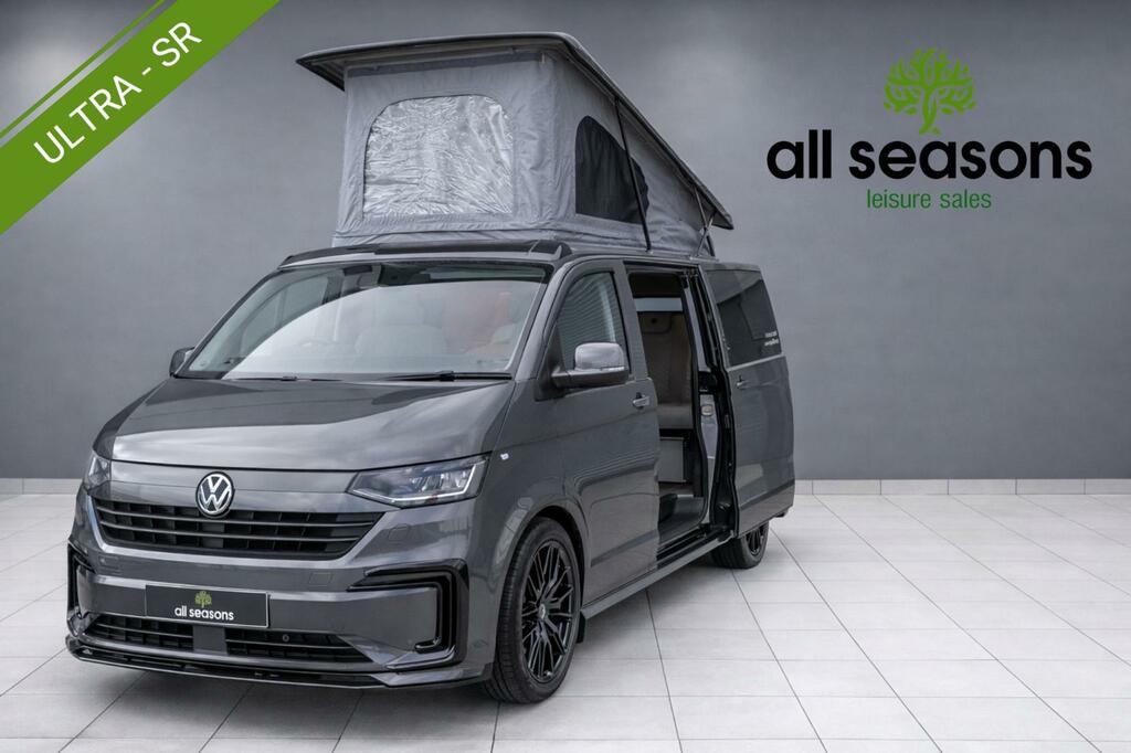Volkswagen Campervan Lwb Dsg 4-Motion Campervan With Tailgate, Sat Nav, Grey