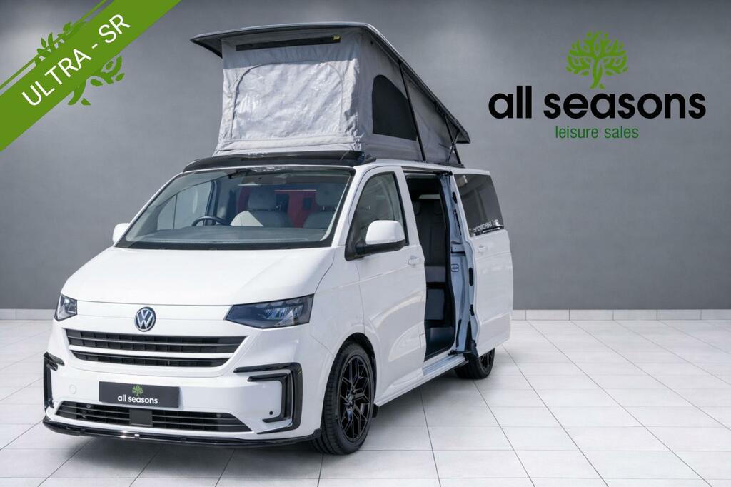 Volkswagen Campervan Swb Campervan With Aircon, Reversing Camera White