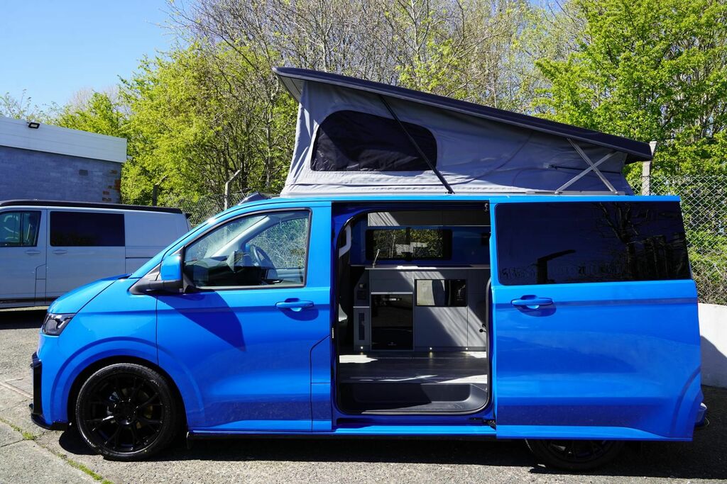 Volkswagen Campervan Swb Campervan With Tailgate, Led Lights, Re MV26VZT Blue #3