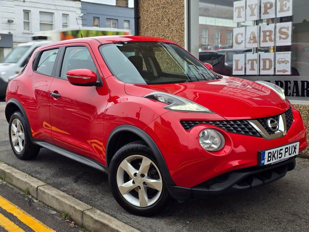 Nissan Juke 1.6 Visia Euro 5 BK15PUX Red #3