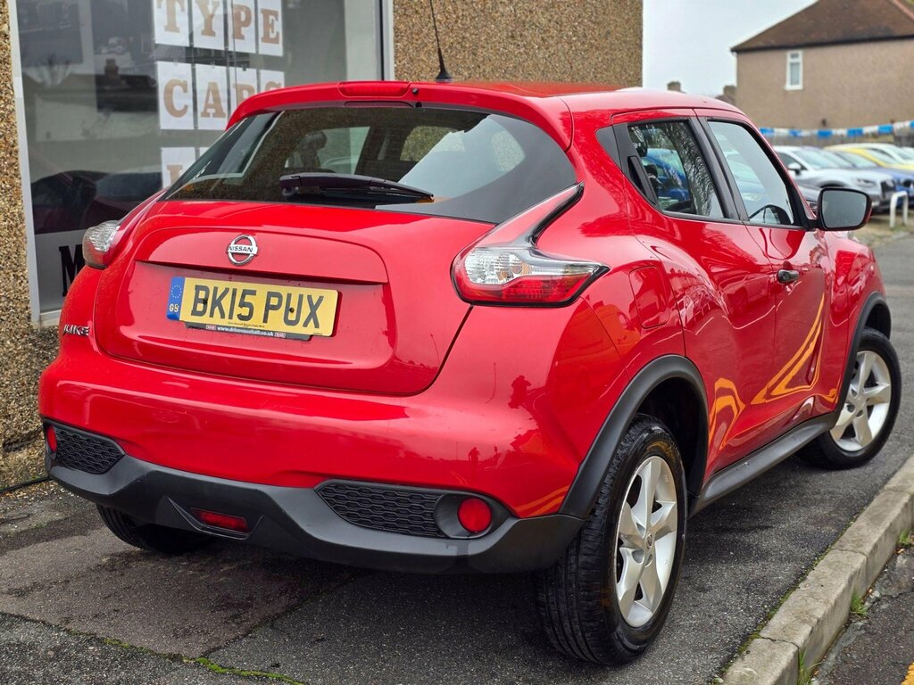 Nissan Juke 1.6 Visia Euro 5 BK15PUX Red #5