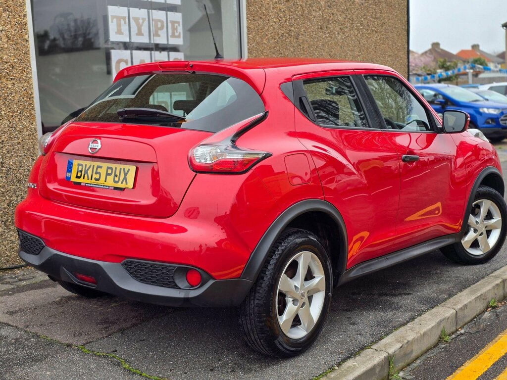 Nissan Juke 1.6 Visia Euro 5 BK15PUX Red #6