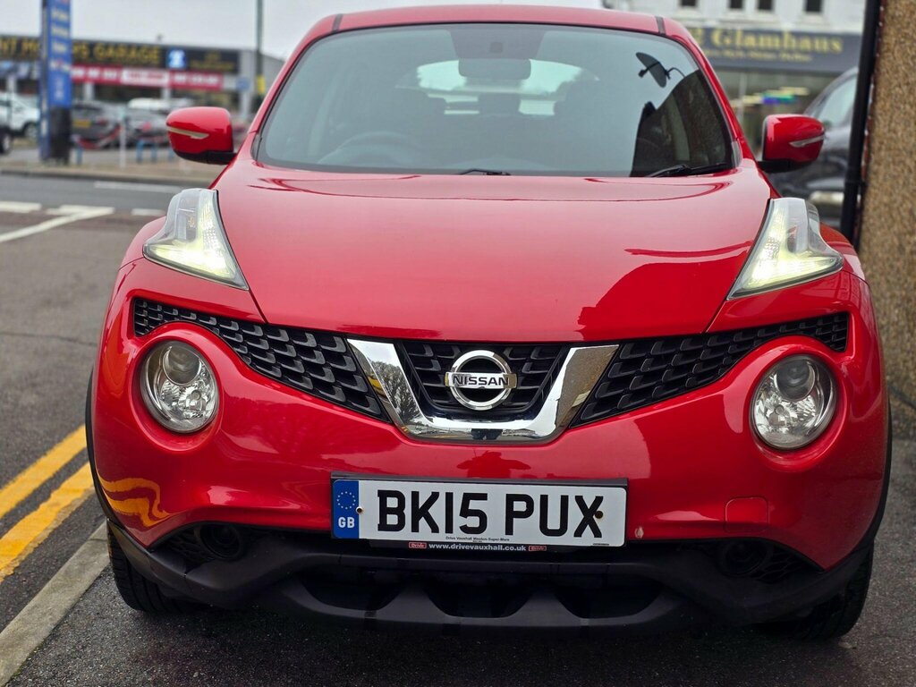 Nissan Juke 1.6 Visia Euro 5 BK15PUX Red #4