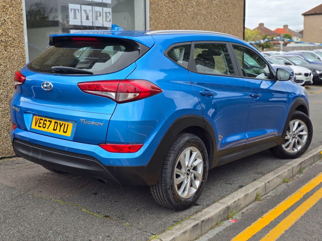Hyundai Tucson 1.6 Gdi Blue Drive Se Nav Euro 6 Ss VE67DYU Blue #5