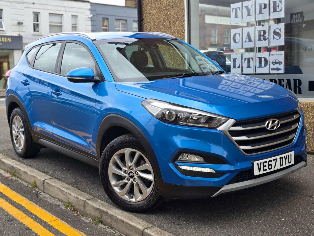 Hyundai Tucson 1.6 Gdi Blue Drive Se Nav Euro 6 Ss VE67DYU Blue #3