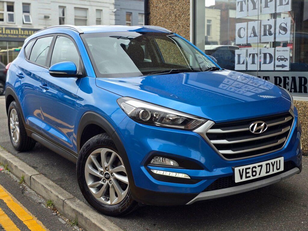 Hyundai Tucson 1.6 Gdi Blue Drive Se Nav Euro 6 Ss VE67DYU Blue #2