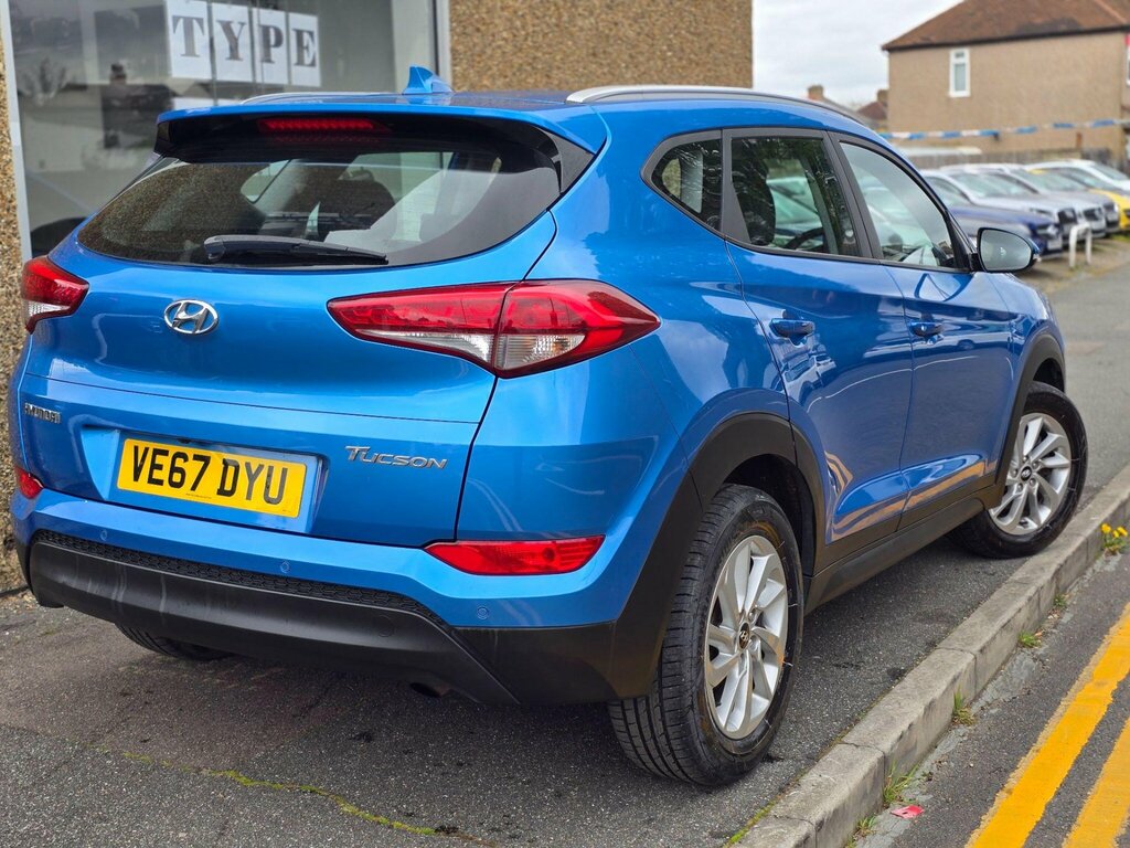 Hyundai Tucson 1.6 Gdi Blue Drive Se Nav Euro 6 Ss VE67DYU Blue #4