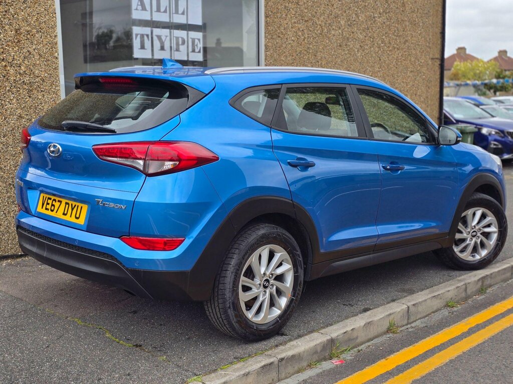 Hyundai Tucson 1.6 Gdi Blue Drive Se Nav Euro 6 Ss VE67DYU Blue #6