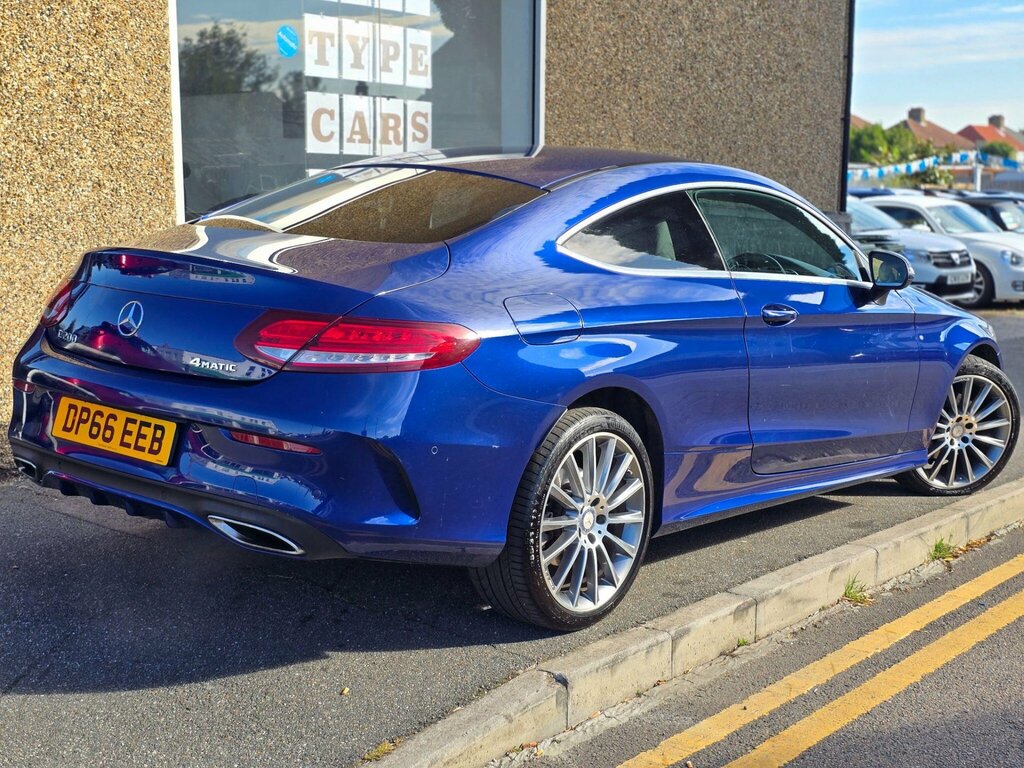 Mercedes-Benz C Class 2.0 C200 Amg Line G-tronic 4Matic Euro 6 Ss DP66EEB Blue #6