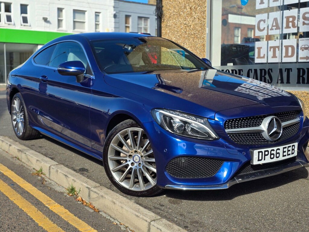 Mercedes-Benz C Class 2.0 C200 Amg Line G-tronic 4Matic Euro 6 Ss DP66EEB Blue #2