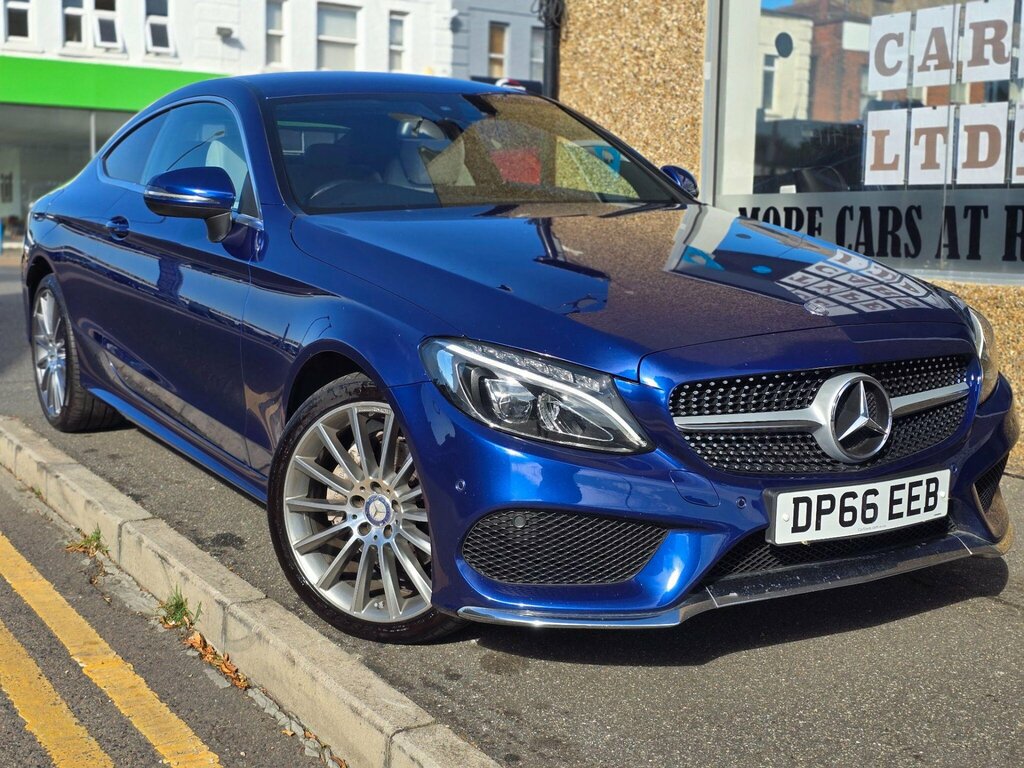 Mercedes-Benz C Class 2.0 C200 Amg Line G-tronic 4Matic Euro 6 Ss Blue