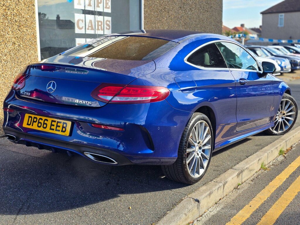 Mercedes-Benz C Class 2.0 C200 Amg Line G-tronic 4Matic Euro 6 Ss DP66EEB Blue #5