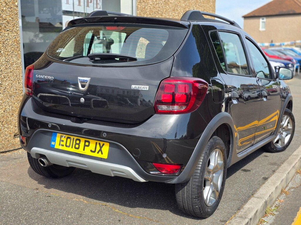 Dacia Sandero Stepway 0.9 Tce Laureate Euro 6 Ss Black #5