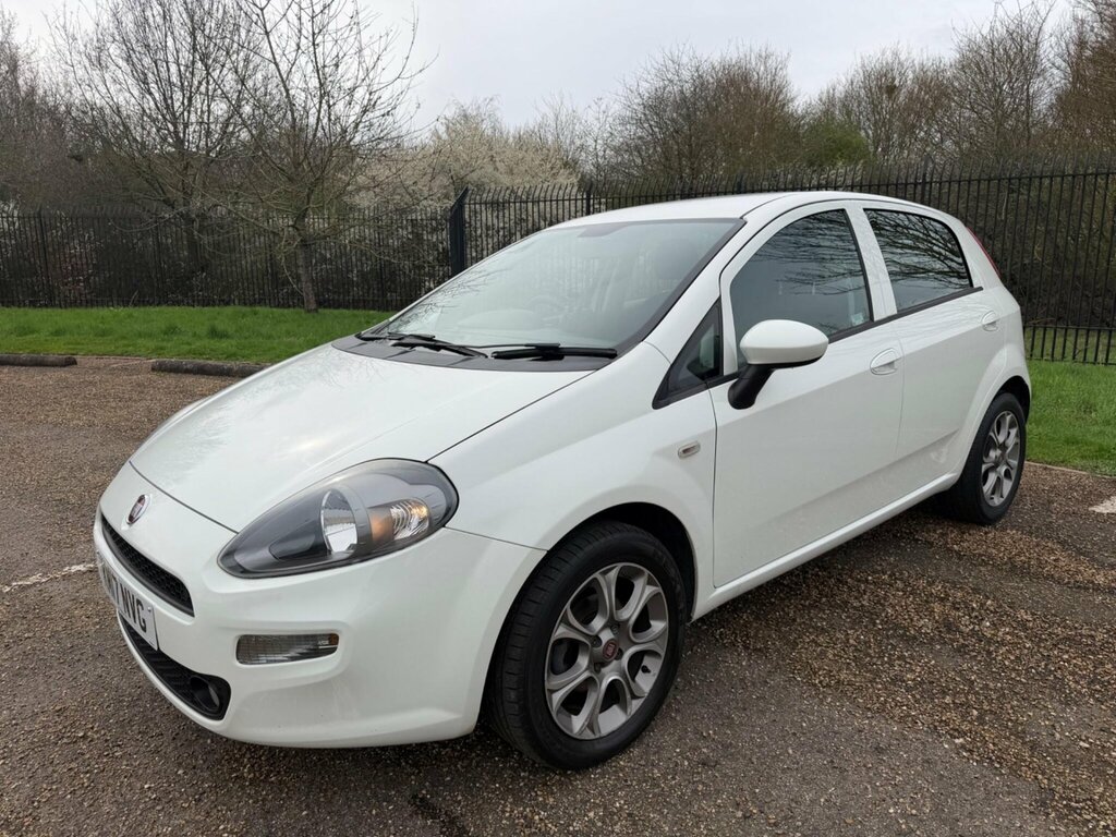 Fiat Punto 1.2 Easy Euro 6 White #4