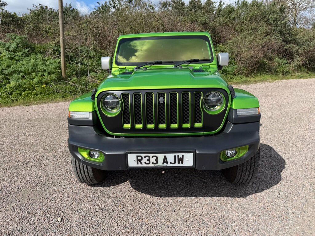 Jeep Wrangler Sahara Edition Green #21