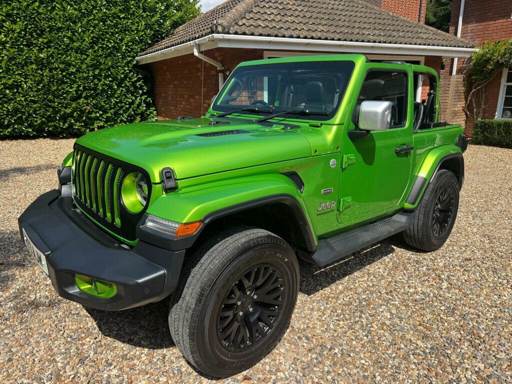 Jeep Wrangler Sahara Edition Green #2