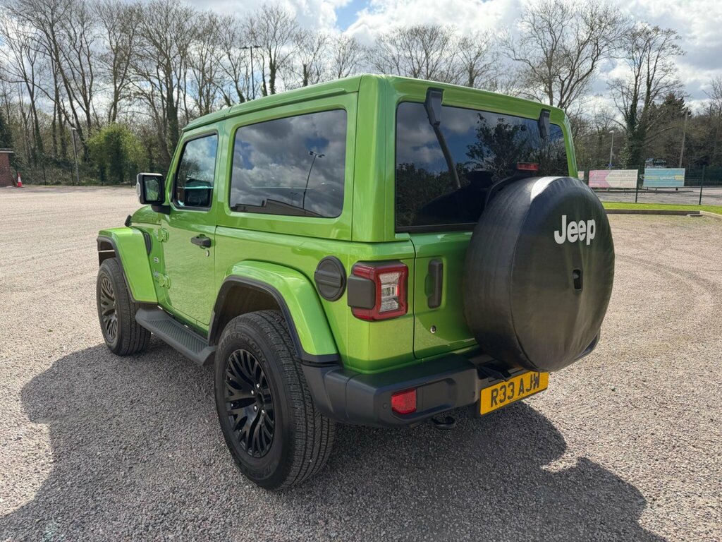 Jeep Wrangler Sahara Edition Green #14