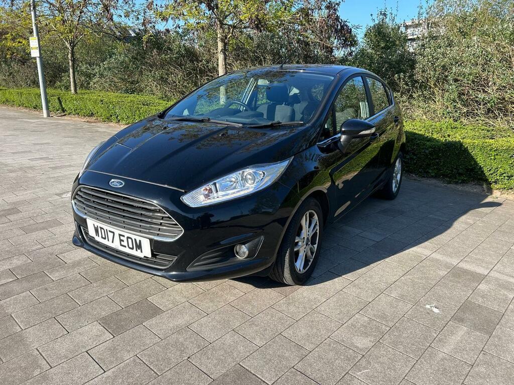Ford Fiesta 1.0T Ecoboost Zetec Euro 6 Ss WD17EOM Black #3