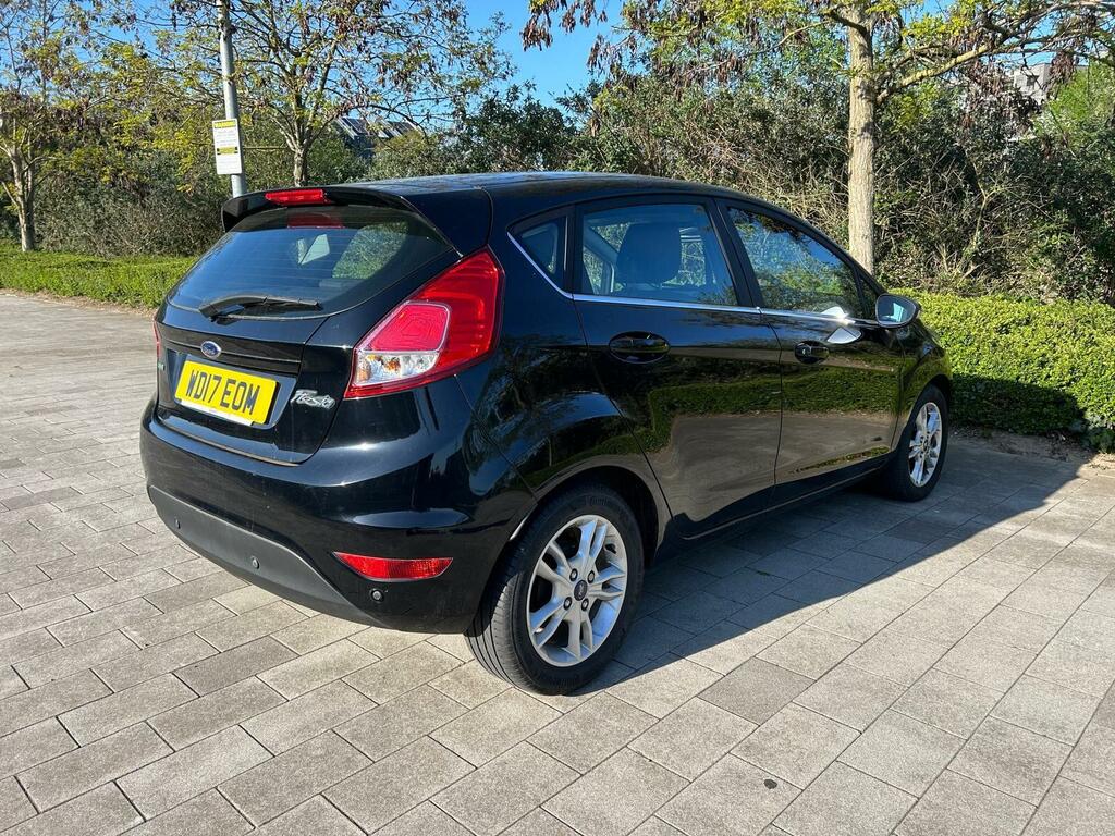Ford Fiesta 1.0T Ecoboost Zetec Euro 6 Ss WD17EOM Black #4
