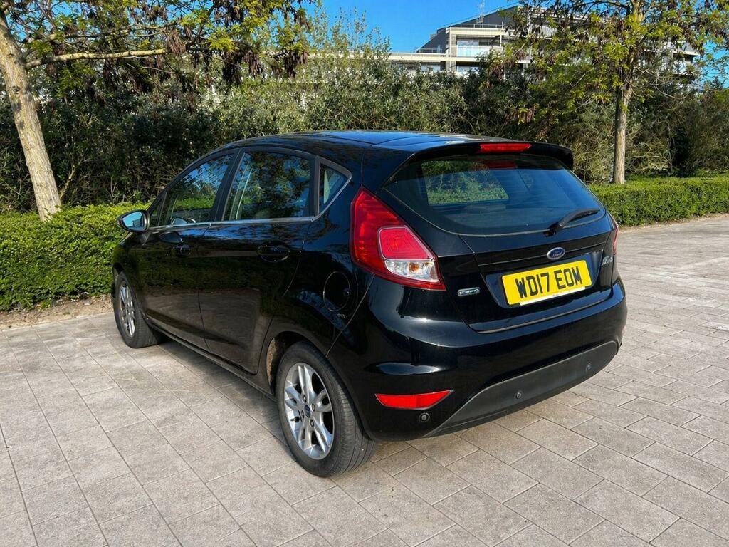 Ford Fiesta 1.0T Ecoboost Zetec Euro 6 Ss WD17EOM Black #6