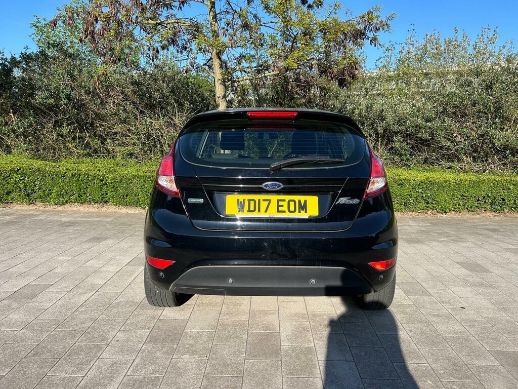 Ford Fiesta 1.0T Ecoboost Zetec Euro 6 Ss WD17EOM Black #5