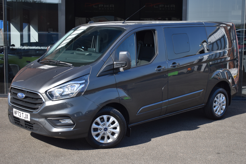 Ford Transit Custom 2.0 320 Ecoblue Limited Crew Van Double Cab Di WP72TJX  #4