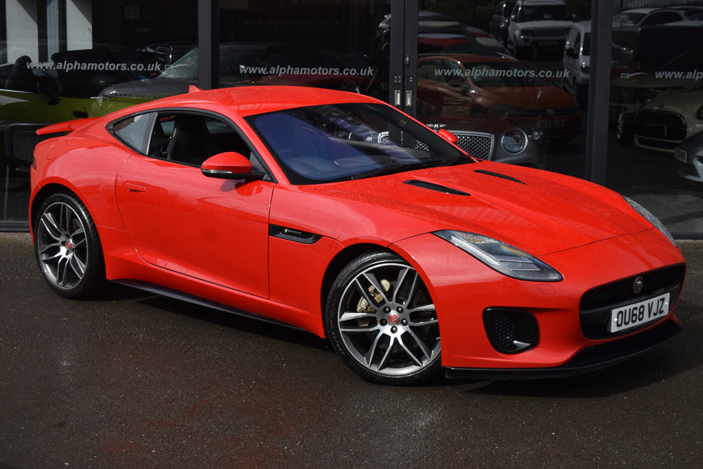 Jaguar F-Type 2.0I Gpf R-dynamic Coupe Euro 6 S Red